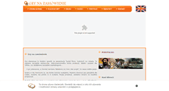 Desktop Screenshot of grynazamowienie.pl